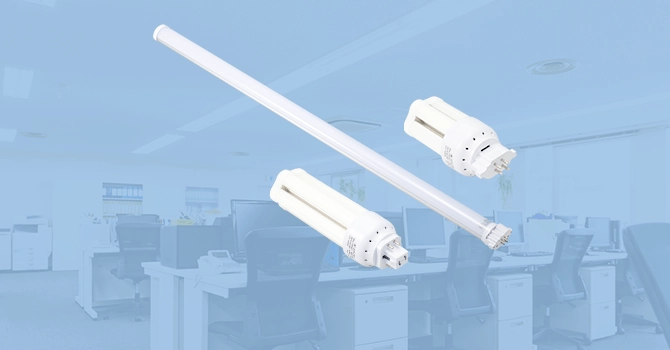 電源内蔵コンパクト蛍光灯形LEDランプ REALCOMPACTの画像