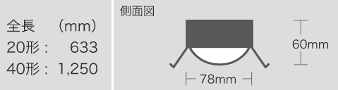 反射笠付